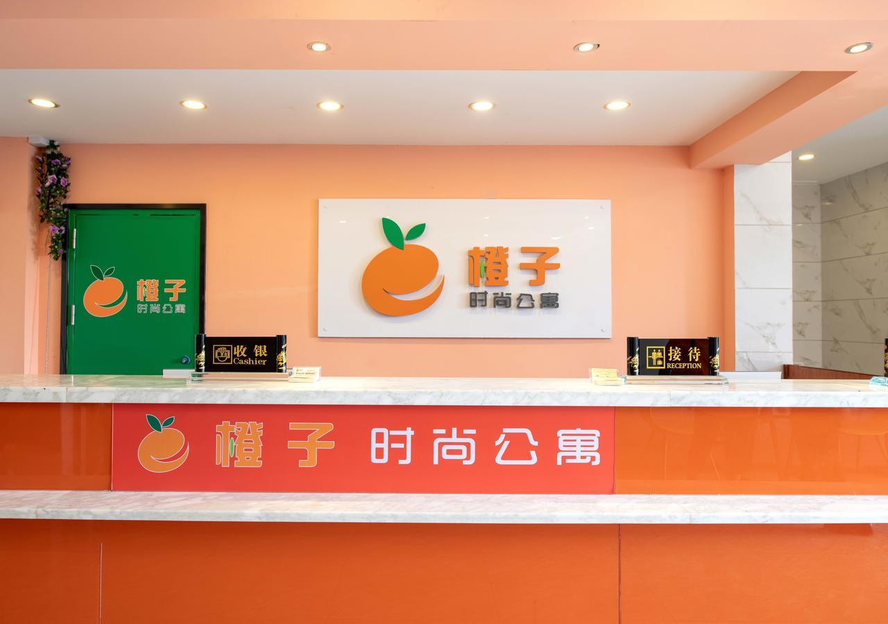 Orange Fashion Apartment Hotel Guangzhou Xiajiao Subway Station Branch Extérieur photo